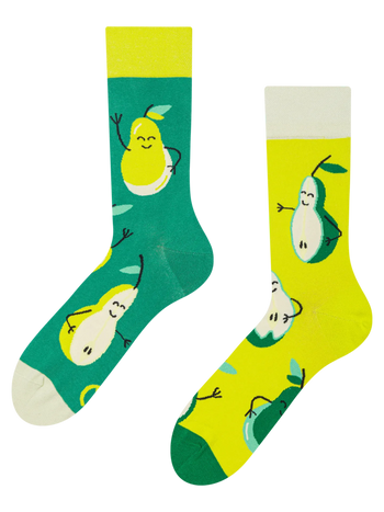 Lustige Socken Birnen
