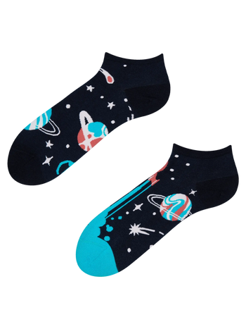 Lustige Knöchelsocken Planeten