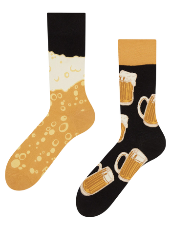 Lustige Socken Bier vom Fass
