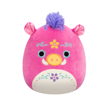 Squishmallows Horacio das rosa Day of the Dead Wildschwein, 20 cm