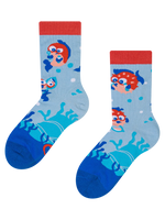 Lustige Kindersocken Lustiger Kugelfisch