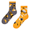 Lustige Crewsocken Bauarbeiter