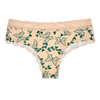 Spitzenhöschen für Frauen Schmetterlinge und Efeu