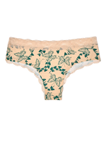 Spitzenhöschen für Frauen Schmetterlinge und Efeu