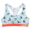 Lustige Damenbralette Schwalben