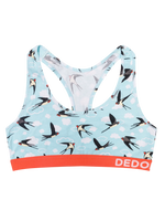 Lustige Damenbralette Schwalben
