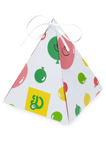 Pyramiden-Geschenkbox Party-Ballons