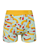 Lustige Boxershorts für Männer Hotdog