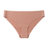 Puderbraune nahtlose Höschen für Damen