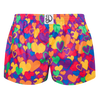 Lustige Damenshorts Bunte Liebe