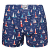 Shorts für Männer Leuchtturm und Segelboote