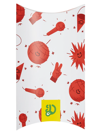 Ovale Geschenkbox Feier
