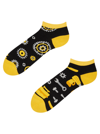 Lustige Knöchelsocken Mechaniker