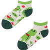 Lustige Knöchelsocken für Kinder Kleiner Frosch