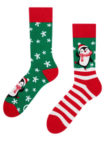 Lustige warme Socken Hallo Pinguin