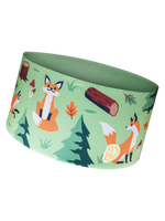 Lustiges funktionelles Stirnband Fuchs im Wald