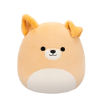 Squishmallows Cooper der braune Hund mit weißem Bauch, 30 cm