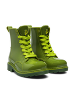 Zederngrüne Regenstiefel für Kinder