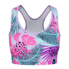 Lustiges Sportoberteil Lama und Blumen