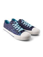 Lustige Canvas-Schuhe Regentropfen
