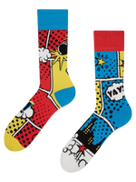 Lustige Socken Bunte Comics