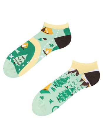 Lustige Knöchelsocken Berglager