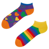 Lustige Knöchelsocken Bunte Liebe