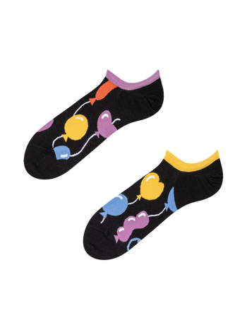 Lustige Sneakersocken Ballons