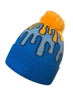 Lustige Beanie Verschüttete Farben