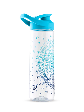 Lustige Wasserflasche Wasser-Mandala 700 ml