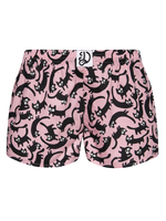 Lustige Damenshorts Rosa Katzen