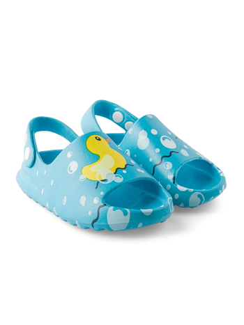 Lustige chunky Baby-Clog-Sandalen Schwimmende Enten