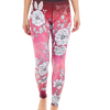 Lustige Sportleggings Zarte Rosen