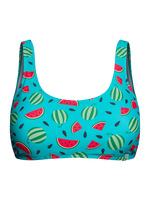 Lustiges sportliches Bikinioberteil Wassermelonensaison
