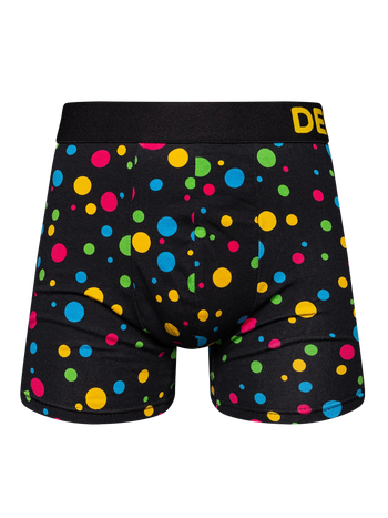 Lustige Boxershorts für Männer Neonpunkte