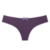 Dunkelviolette Brasilianische Damenschlüpfer