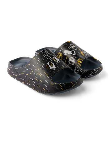 Lustige chunky Pantoletten Bierabend