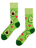 Lustige Socken Avocado-Liebe