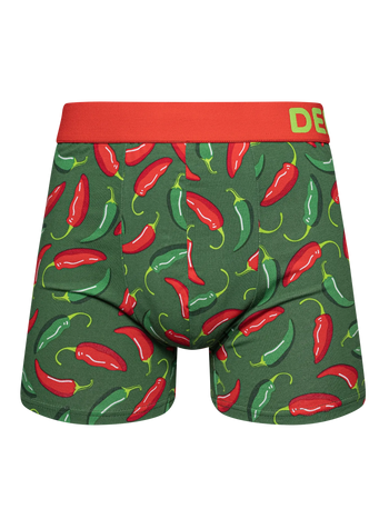 Lustige Boxershorts für Männer Chilischoten