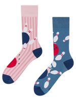 Lustige Socken Bowlingspiel