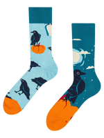 Lustige Socken Nachtkrähe