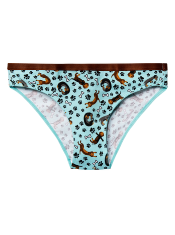 Lustige Damenhöschen Dachshund