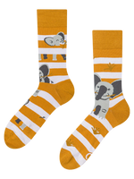Lustige Socken Elefant und Streifen
