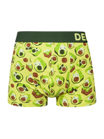 Gekürzte Boxershorts für Männer Pixel-Avocado