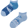 Lustige Knöchelsocken für Kinder Grauer Hai