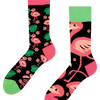 Lustige Socken Flamingos