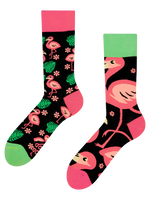 Lustige Socken Flamingos