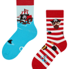Lustige Kindersocken Pirat