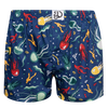 Lustige Shorts für Männer Schwimmende Qualle