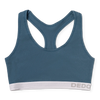 Tief blaugrüne Damenbralette